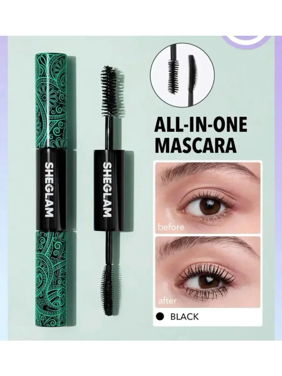 Sheglam make up Mascara Eyelash Extension Eye Lashes Brush Long-wearing Waterproof Sweat-proof eye Mascara makeup free shipping